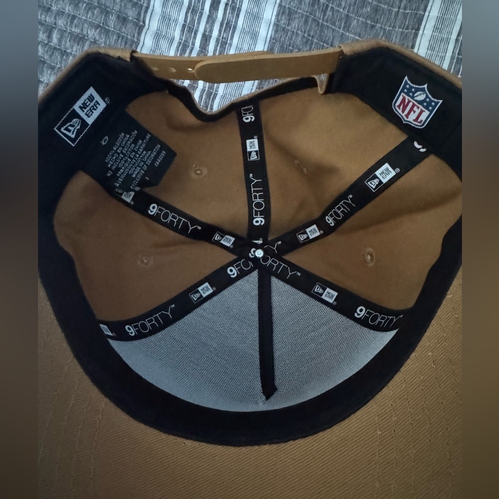 New Era Raiders SnapBack Hat - Camel - Picture 3 of 5